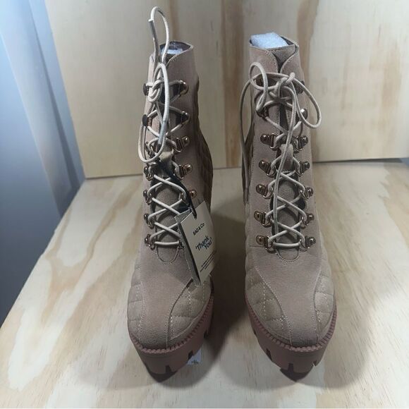 Rag & Co Yoko Quilted Platform Booties  Women’s Size 9 New in Box - Picture 2 of 12